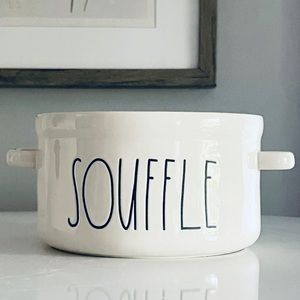Rae Dunn by Magenta, Souffle Baking Dish with Handles